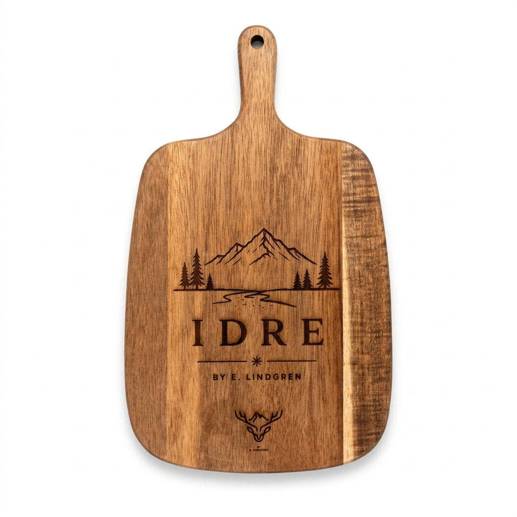 Skärbräda - "Idre - Berg" (Acacia) Alt. 2