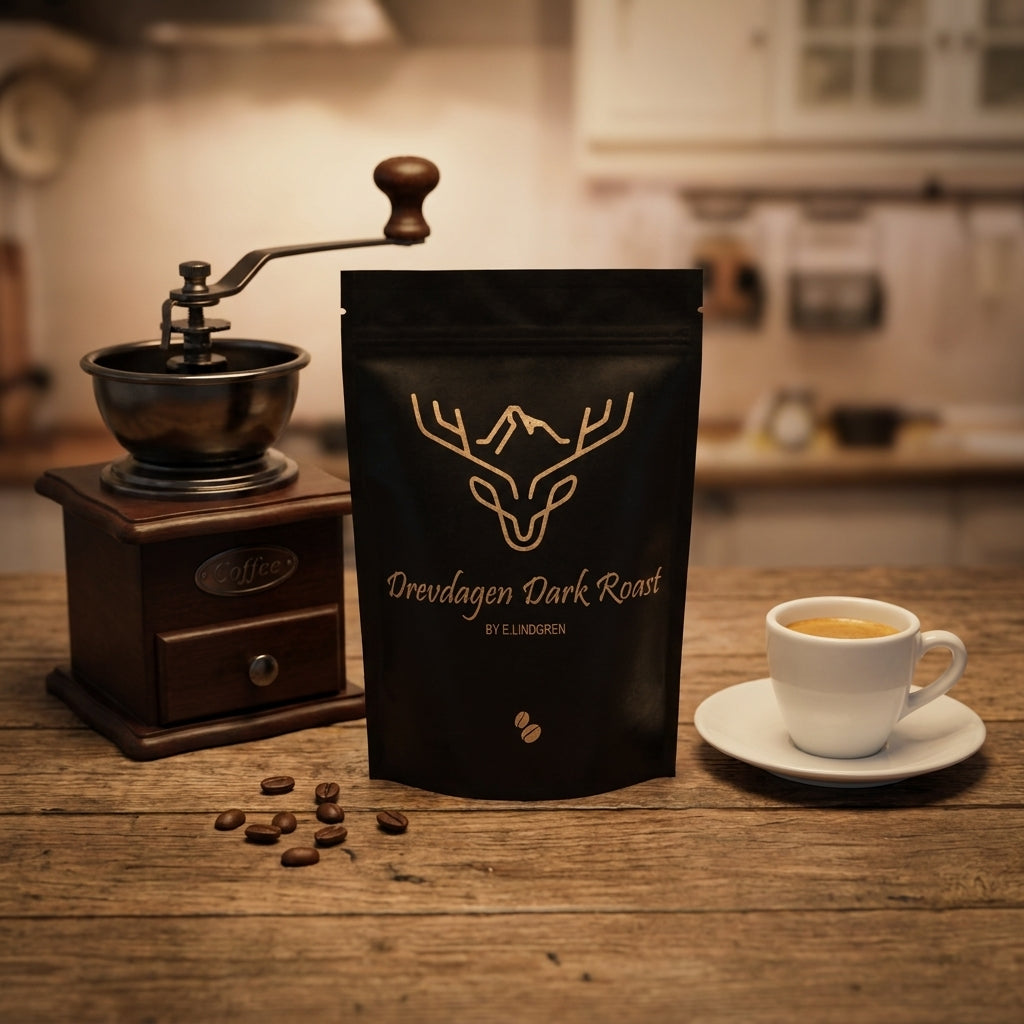 Kaffebönor - "Drevdagen Dark Roast"