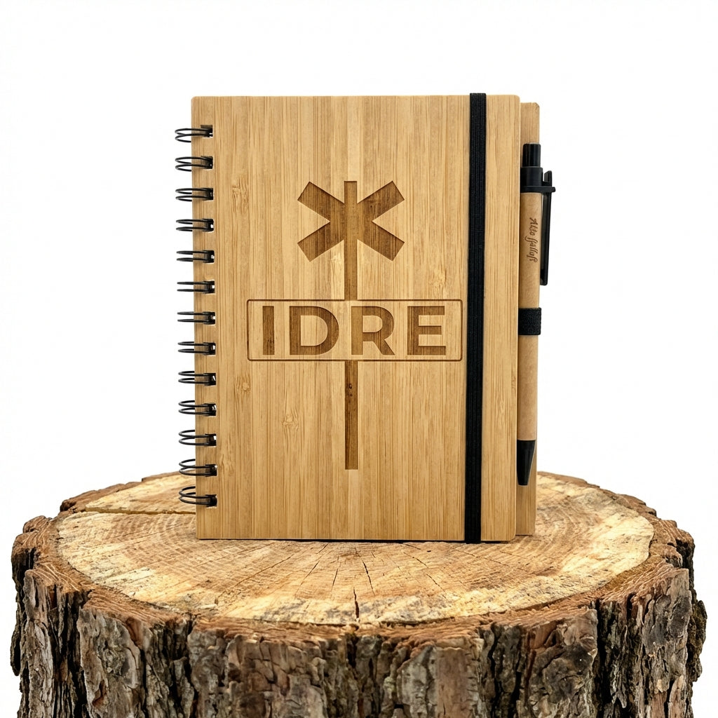 Anteckningsbok (A5) i bambu