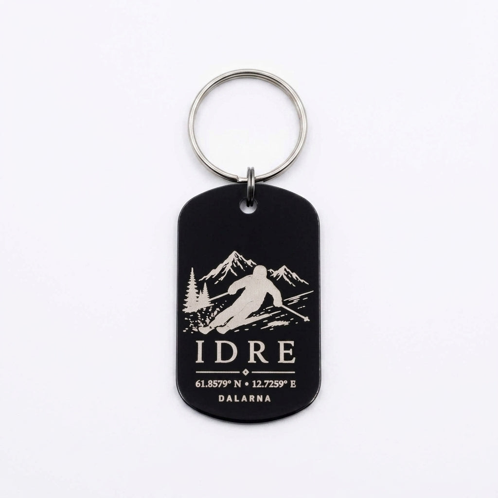 Nyckelring - Skidor Idre