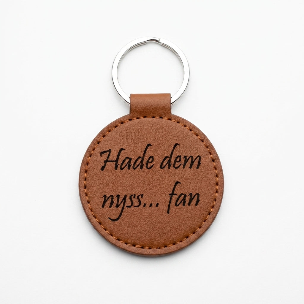 Nyckelring - "Hade dem nyss... fan"