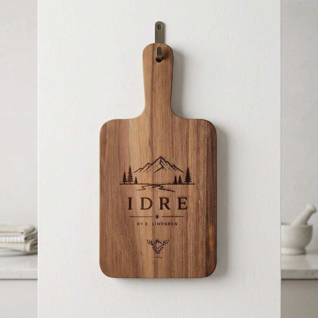 Skärbräda - "Idre - Berg" (Acacia) Alt. 1