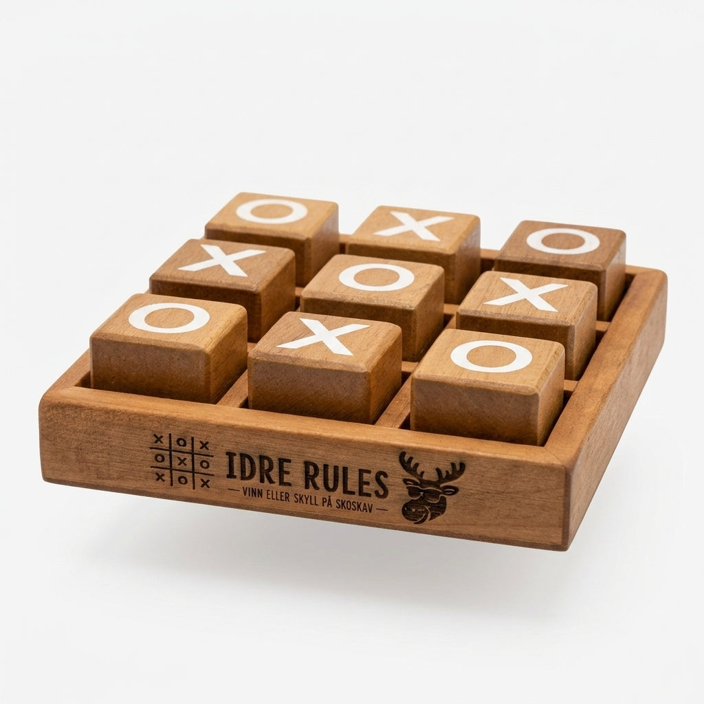 Tre-i-rad (Tic-tac-toe) - "Idre rules"