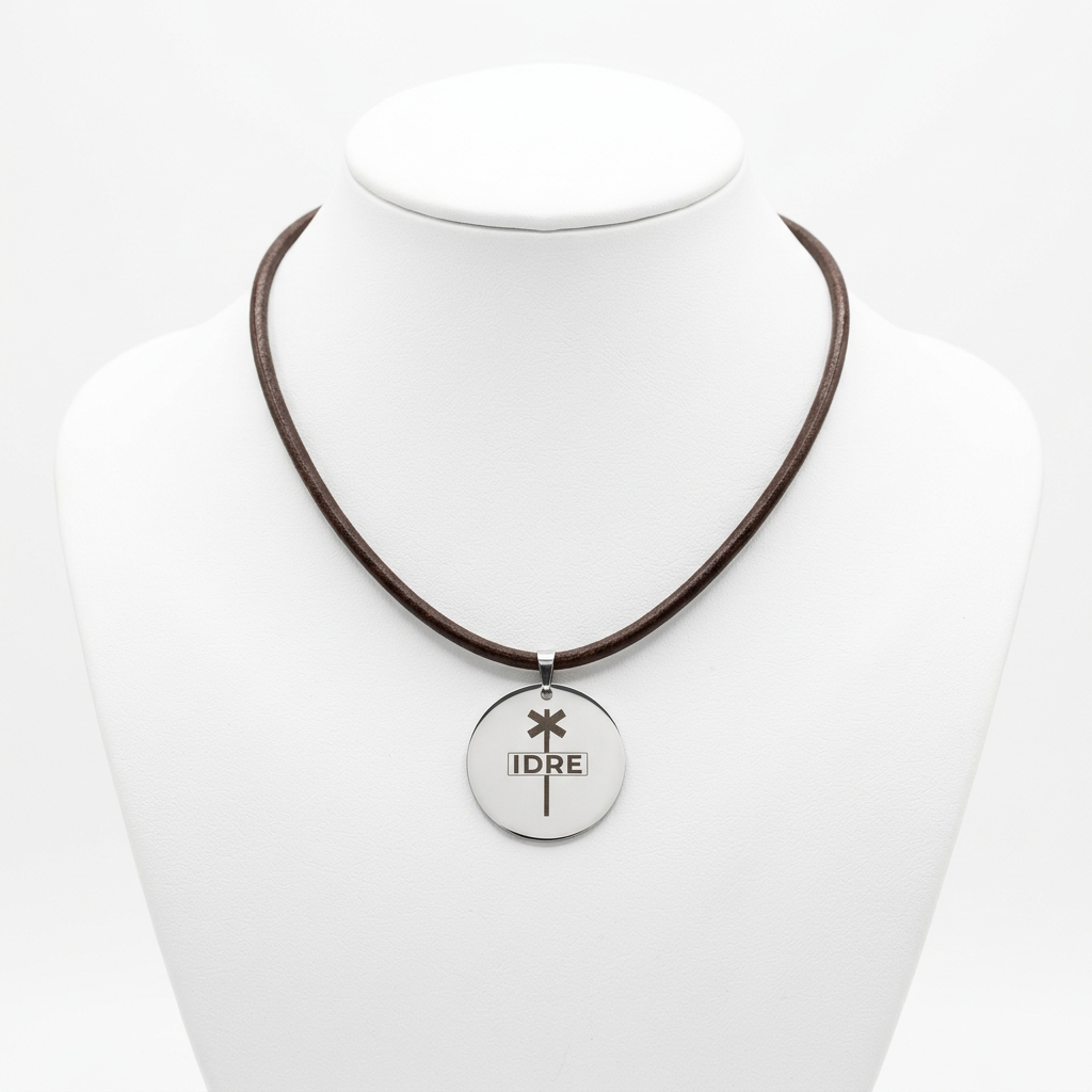 Halsband - "IDRE - ledkors"