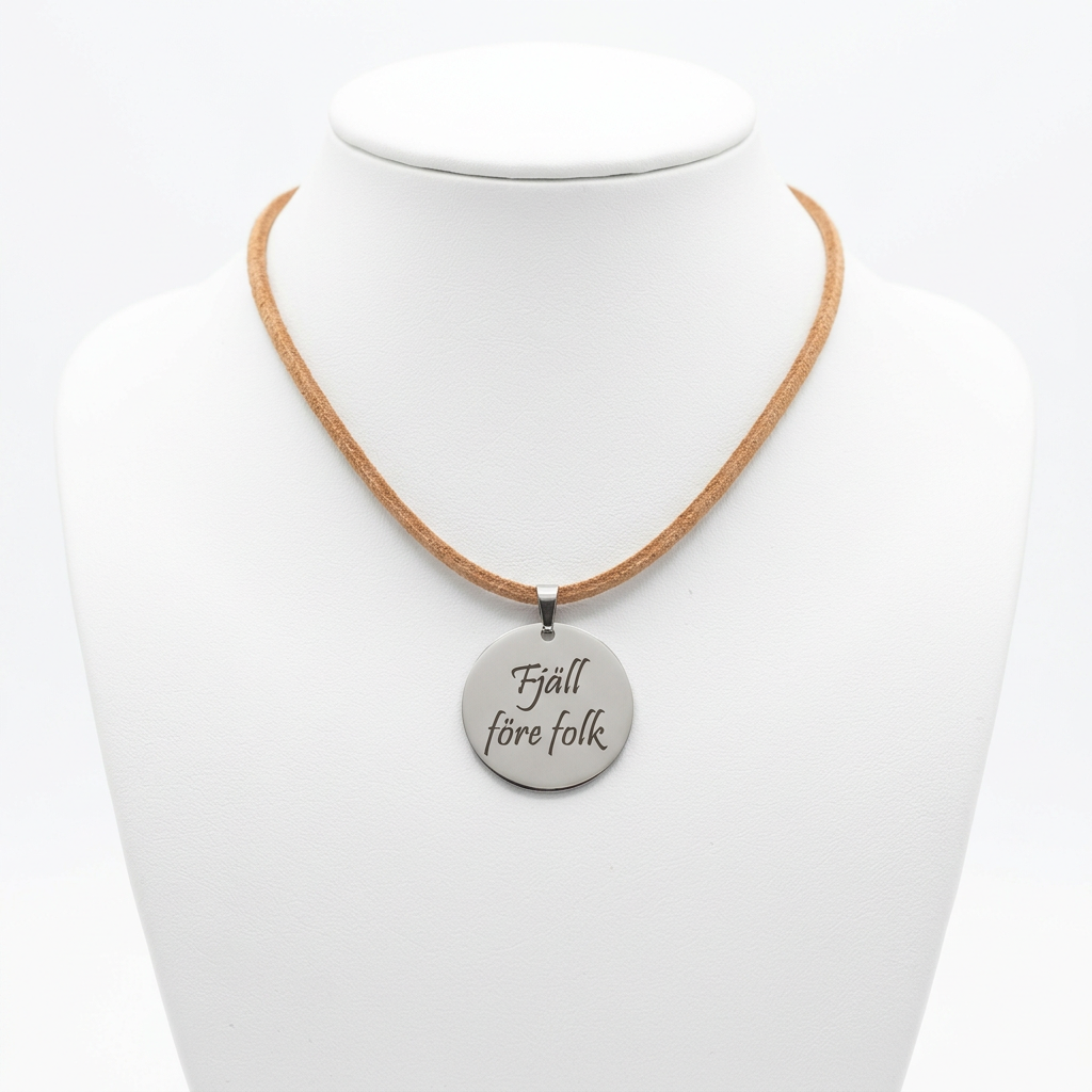 Halsband - "Fjäll före folk"