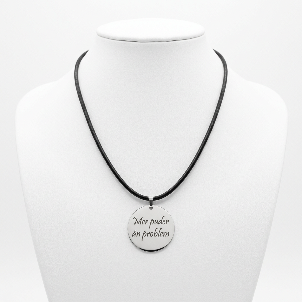 Halsband - "Mer puder än problem"