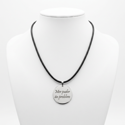 Halsband - "Mer puder än problem"